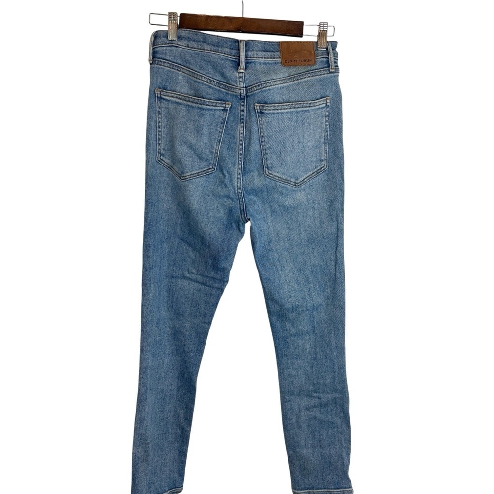 Denim Forum Jeans Women's The Lola High Rise Skinny Size 28 - Picture 7 of 10